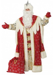Новогодние костюмы Деда Мороза для взрослых