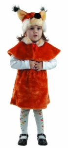 Детский карнавальный костюм «Белочка» для девочки