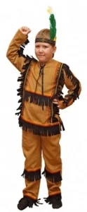 Детский карнавальный костюм «Индеец» для мальчиков