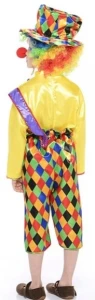 Детский карнавальный костюм Клоун «Петя» для мальчиков