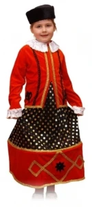 Детский Национальный костюм «Казачка» для девочек
