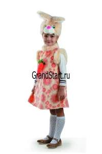 Детский карнавальный костюм Зайка «Липси» для девочек