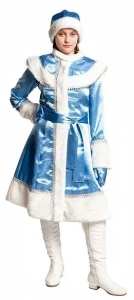 Новогодний костюм Снегурочка «Классика М» для женщин