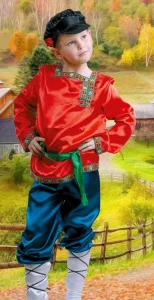 Русский Народный костюм «Ванюшка» для мальчиков