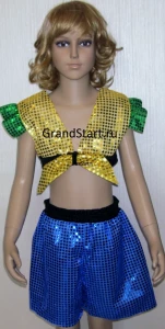 Детский карнавальный костюм «Диско» для девочек