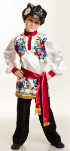 Детский Русский Народный Национальный фольклорный костюм «Кадриль» для мальчиков