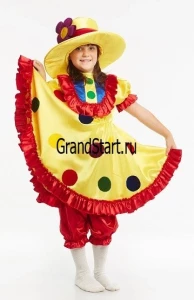 Детский костюм «Клоунесса» для девочек