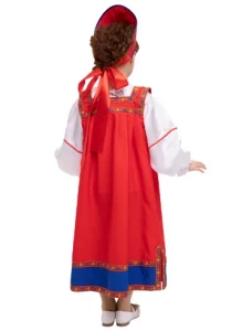 Детский карнавальный Русский Народный костюм «Маруся» для девочек