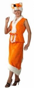 Карнавальный костюм «Лиса» для взрослых