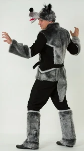 Маскарадный костюм «Серый Волк» мужской