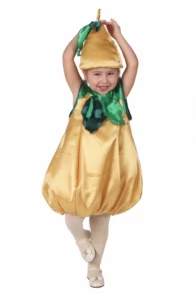 Детский карнавальный костюм «Груша» для девочек
