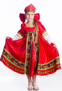 Детский карнавальный костюм «Алёнушка» для девочек