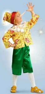 Детский карнавальный костюм Буратино «Сказочный» для мальчиков