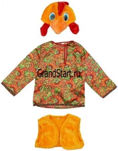 Детский карнавальный костюм Петушок «Петруша» для мальчиков