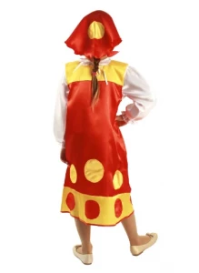 Детский карнавальный костюм «Матрешка» для девочек