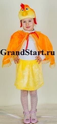 Детский карнавальный костюм «Курочка» для девочки