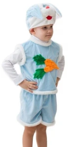 Детский карнавальный костюм «Кролик» для девочек и мальчиков