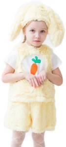 Детский карнавальный костюм Зайка «Крошка» для девочек и мальчиков