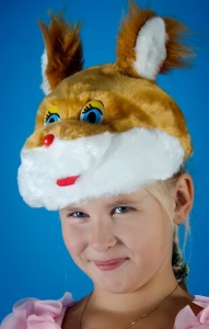 Детский маскарадный костюм «Белочка» (подростковый) для девочек