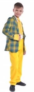 Детский карнавальный костюм «Стиляга» (с жёлтыми штанами) для мальчиков