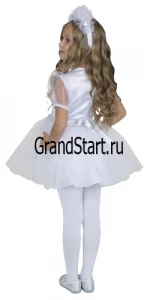Детский новогодний костюм Снежинка «Сверкающая» для девочек