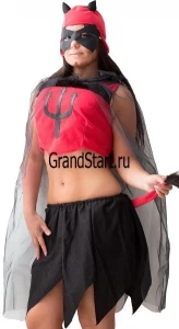 Карнавальный костюм «Чертовка» женский для взрослых