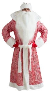 Новогодний костюм «Дед Мороз» (красный)