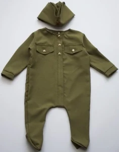 Детский Военный костюм Солдатик «Малышок» Великой Отечественной Войны для мальчиков