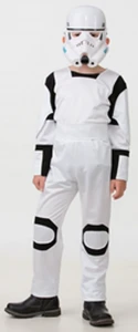 Детский карнавальный костюм Робот белый Имперский «Штурмовик» Imperial Stormtroopers (Звёздные войны) для мальчиков
