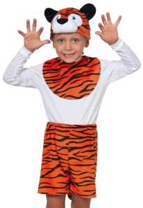 Карнавальный костюм «Тигрёнок» (лайт) для мальчиков и девочек