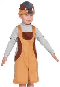 Детский карнавальный костюм «Воробей» для мальчиков и девочек
