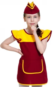 Детский карнавальный костюм «Продавщица» для девочек