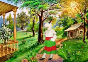 Ростовая кукла, костюм «Коза-Дереза» для взрослых