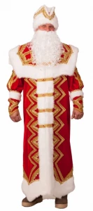 Новогодний костюм Дед Мороз «Великолепный» мужской