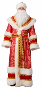 Новогодний костюм Дед Мороз «Княжеский» мужской