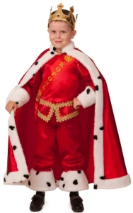 Детский маскарадный костюм «Король» для мальчиков