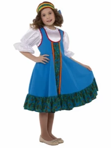 Детский «Русский Народный» костюм для девочек