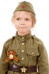 Солдатская «Пилотка» ВОВ для детей