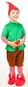 Карнавальный костюм «Гном» для мальчиков и девочек
