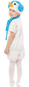 Детский новогодний костюм Снеговик «Крош» для мальчиков и девочек