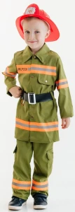 Детский маскарадный костюм «Пожарный» для мальчиков