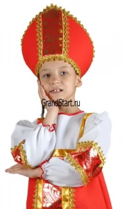 Карнавальный костюм «Сударушка» для девочек
