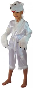 Карнавальный костюм «Медведь Белый» детский