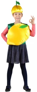 Маскарадный костюм «Лимон» детский