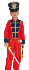 Карнавальный костюм «Гусар» (красные брюки) для мальчиков