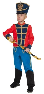 Карнавальный костюм «Гусар» (в сапогах) для мальчиков