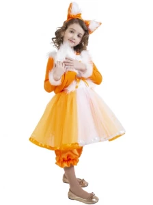 Карнавальный костюм Мисс «Лиса» для девочек