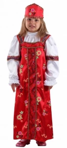 Карнавальный костюм «Марья Искусница» для девочек