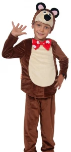 Карнавальный костюм «Медведь» (плюш) детский