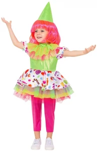 Карнавальный костюм «Клоунесса» для девочек